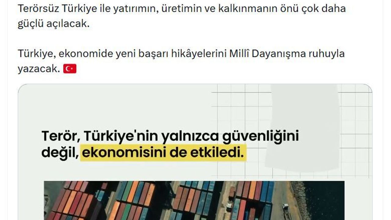 terörsüz Türkiye