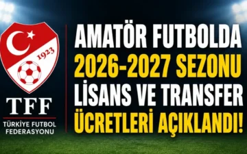 Amatör Futbol Lisans Ücretleri