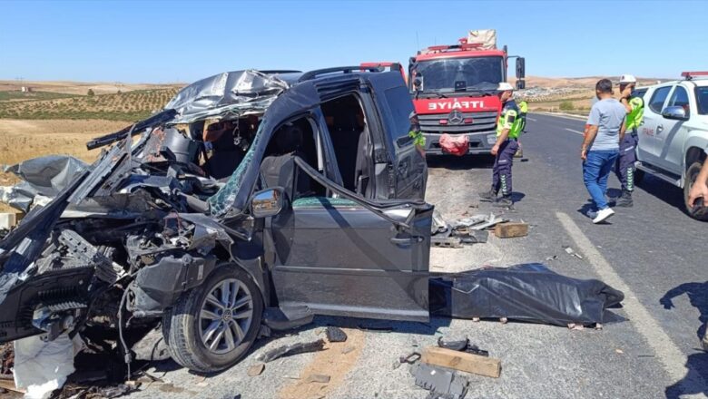 Şanlıurfa trafik kazası